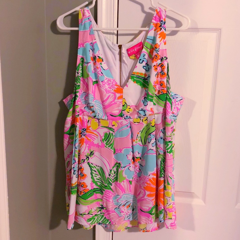 Lilly For Target Nosey Posey Top XXL Plus Size